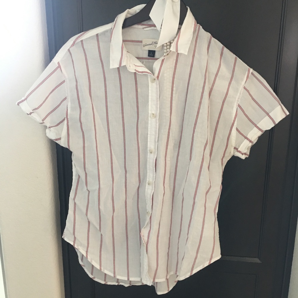 Universal Thread Short-Sleeve Button Down - image 4